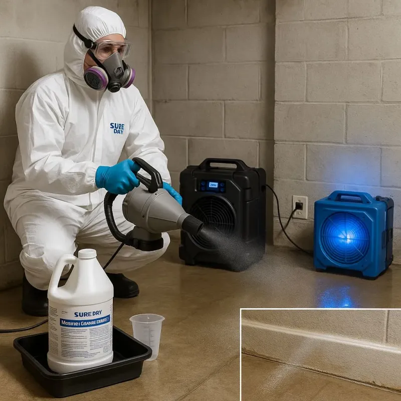 Sanitization and Odor Removal process in Shannondale, WV